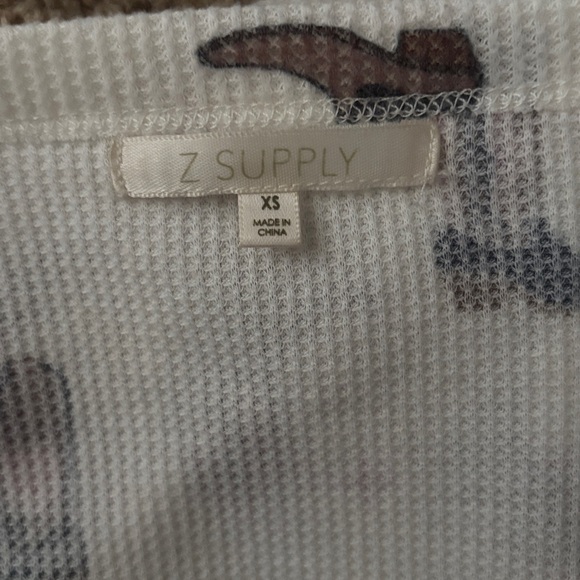 Z Supply Off-White Cowboy Boot Print Pajama Set - Picture 7 of 7